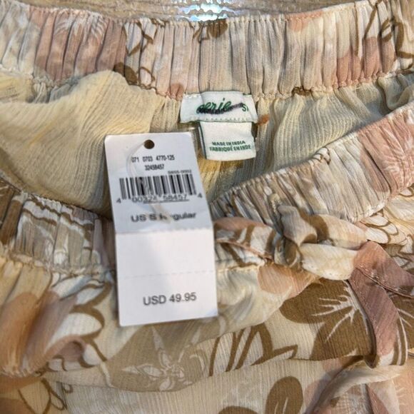 NWT aerie long floral tiered skirt size small - Picture 3 of 5